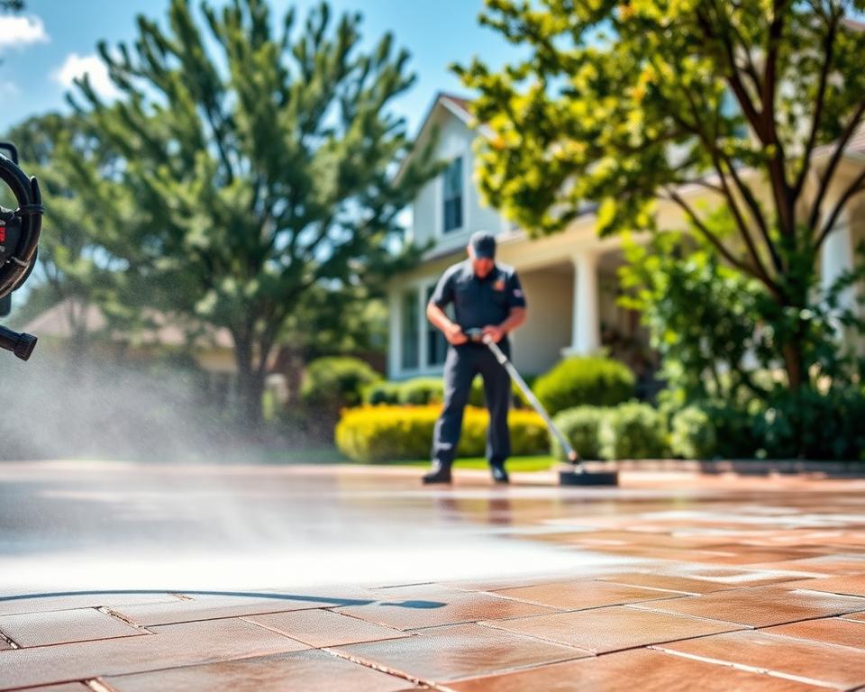 driveway pressure washing Fayetteville